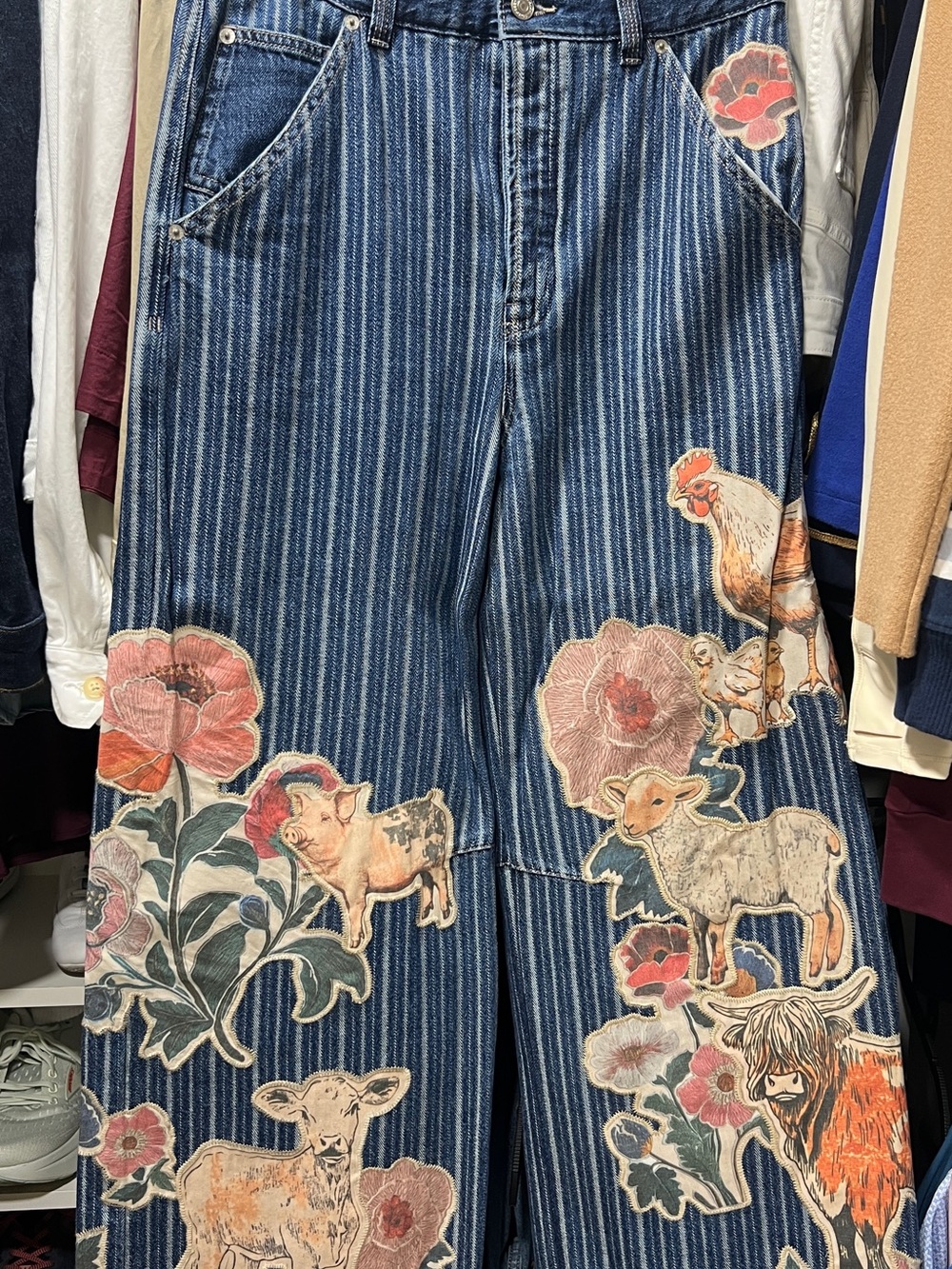 Free People Farm To Peach Jeans size 30 with Flaw